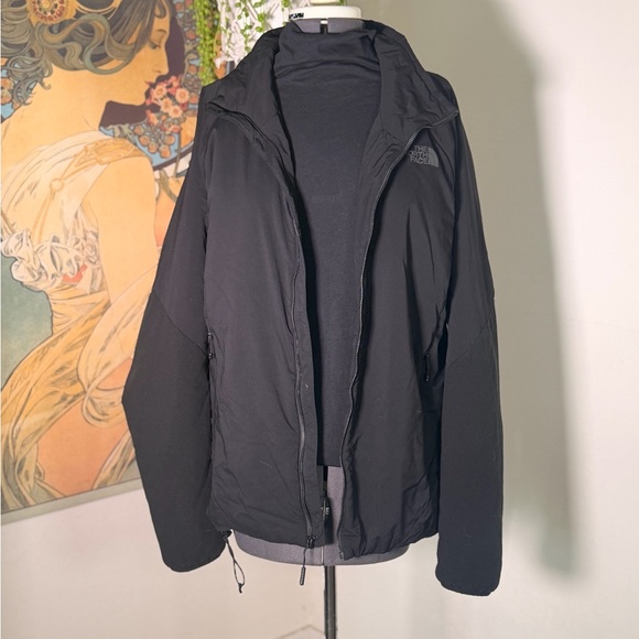 The North Face Ventrix Mens Full Zip lightweight Insulated Jacket Black Large - Picture 4 of 11